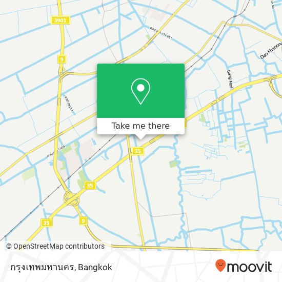 กรุงเทพมหานคร map