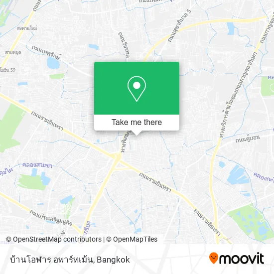 บ้านโอฬาร อพาร์ทเม้น map