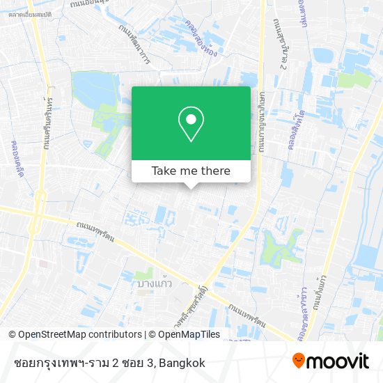 ซอยกรุงเทพฯ-ราม 2 ซอย 3 map