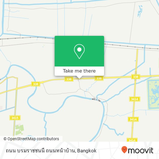 ถนน บรมราชชนนี ถนนหน้าบ้าน map