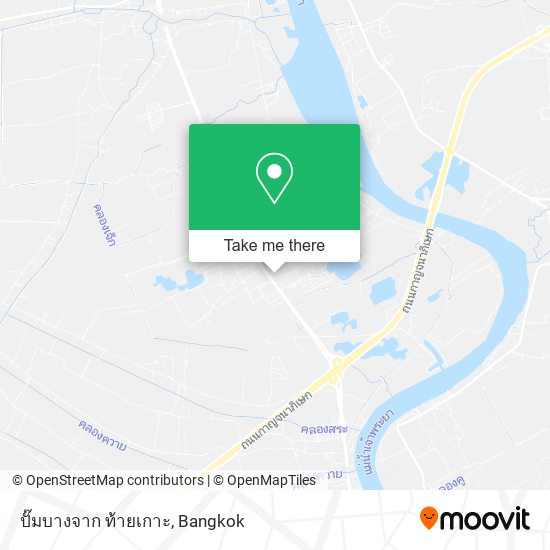 ปั๊มบางจาก ท้ายเกาะ map