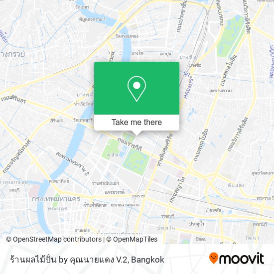 ร้านผลไม้ปั่น by คุณนายแดง V.2 map