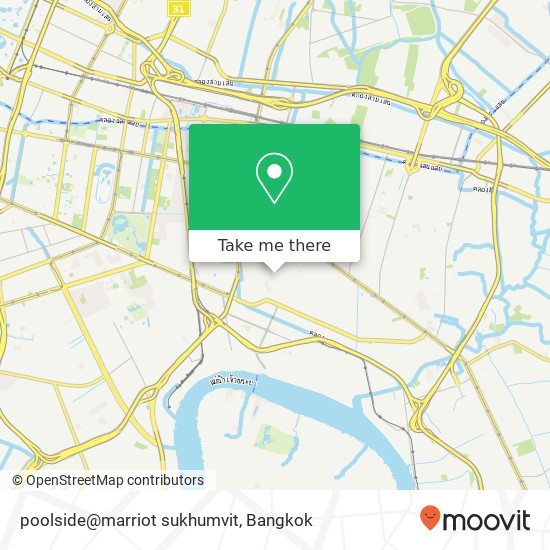 poolside@marriot sukhumvit map