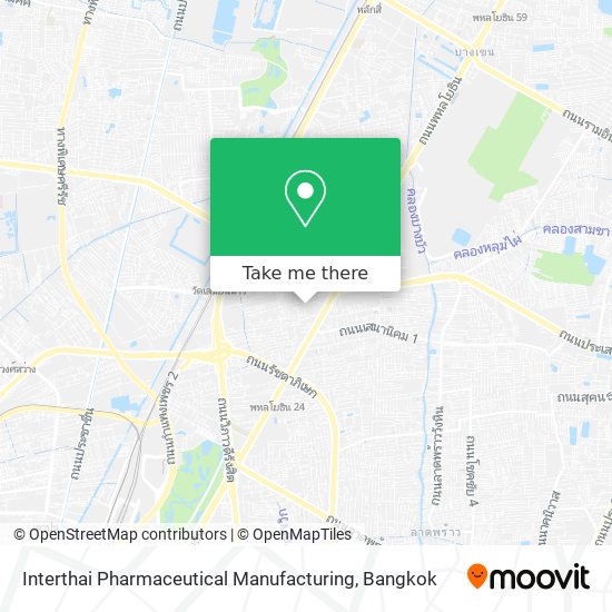 Interthai Pharmaceutical Manufacturing map