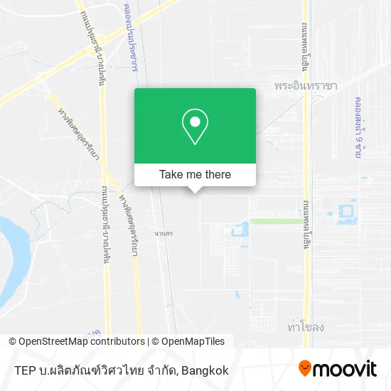 TEP บ.ผลิตภัณฑ์วิศวไทย จำกัด map