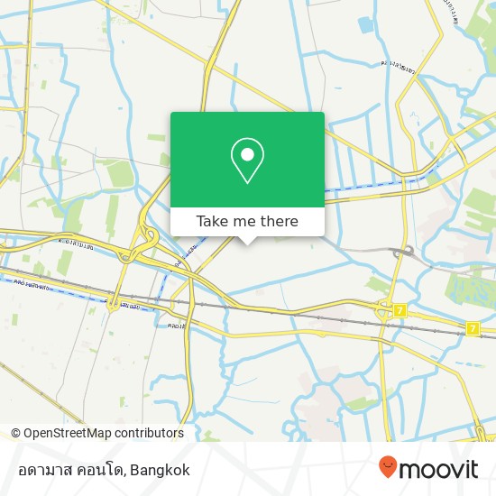 อดามาส คอนโด map