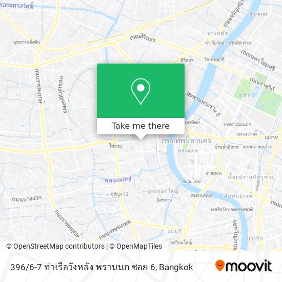 396 / 6-7 ท่าเรือวังหลัง พรานนก ซอย 6 map