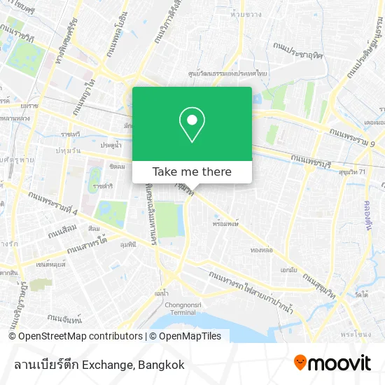 ลานเบียร์ตึก Exchange map