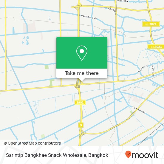 Sarintip Bangkhae Snack Wholesale map