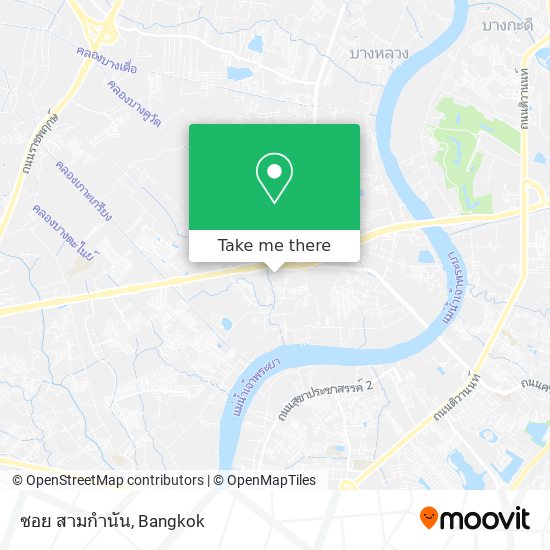 ซอย สามกำนัน map