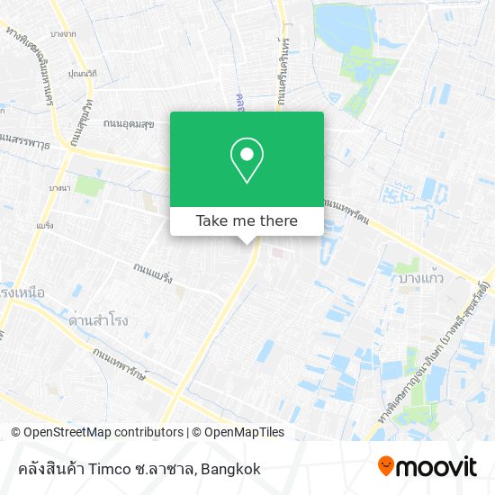 คลังสินค้า Timco ซ.ลาซาล map