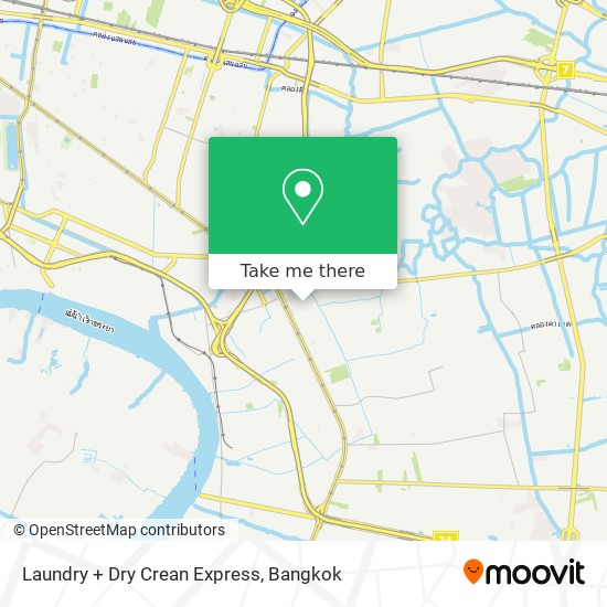 Laundry + Dry Crean Express map