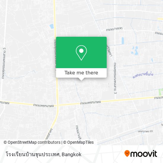 โรงเรียนบ้านขุนประเทศ map