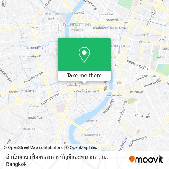 สำนักงาน เฟื่องทองการบัญชีและทนายความ map