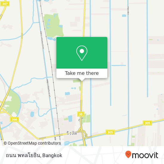 ถนน พหลโยธิน map