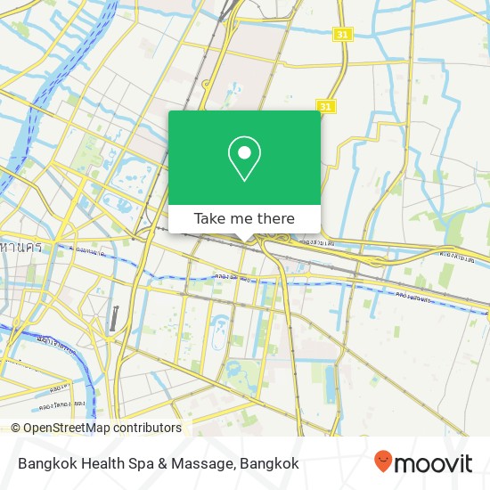 Bangkok Health Spa & Massage map