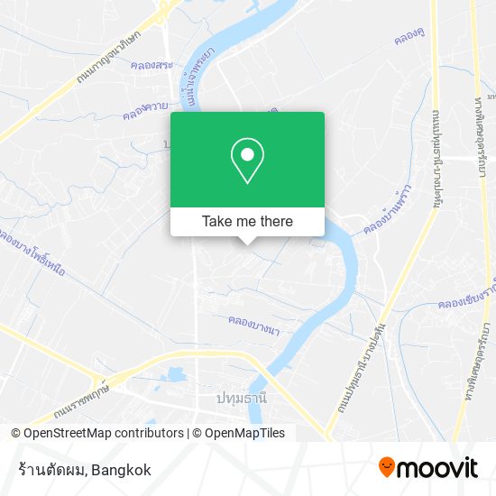 ร้านตัดผม map