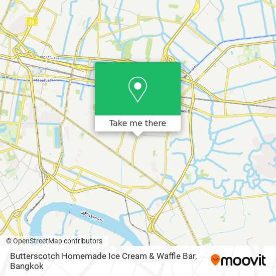 Butterscotch Homemade Ice Cream & Waffle Bar map