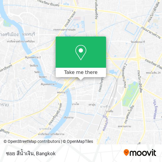 ซอย สีน้ำเงิน map