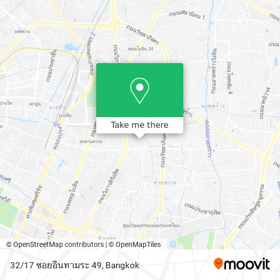 32/17 ซอยอินทามระ 49 map