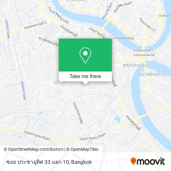ซอย ประชาอุทิศ 33 แยก 10 map