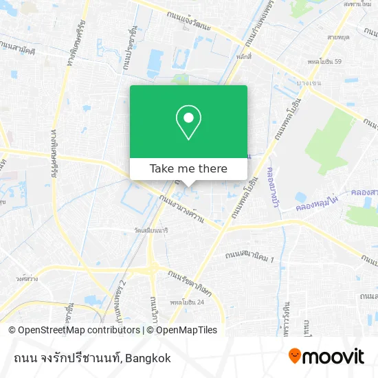 ถนน จงรักปรีชานนท์ map