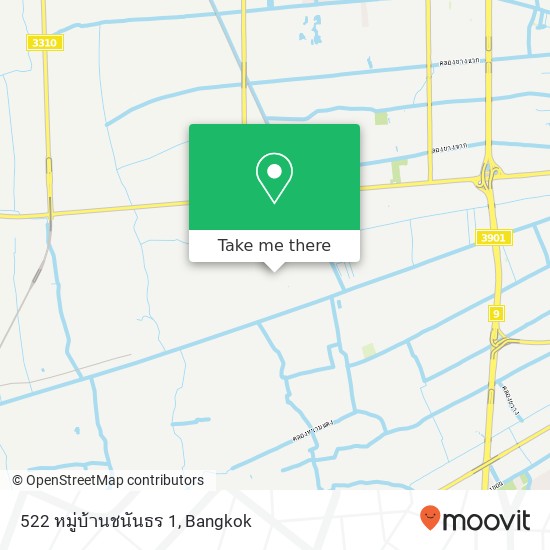 522 หมู่บ้านชนันธร 1 map