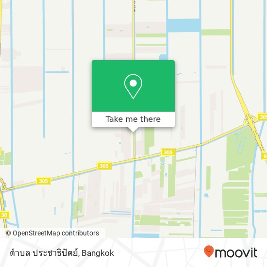 ตำบล ประชาธิปัตย์ map