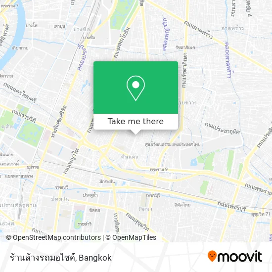 ร้านล้างรถมอไซค์ map