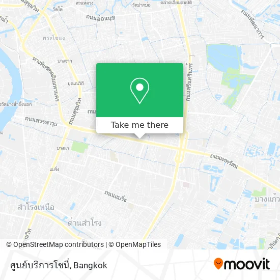ศูนย์บริการโซนี่ map