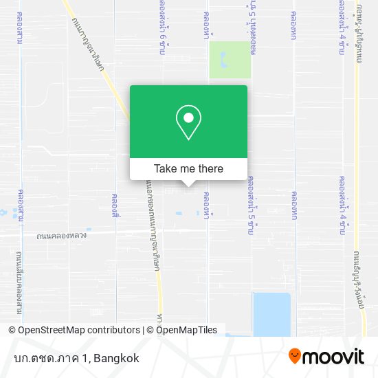 บก.ตชด.ภาค 1 map