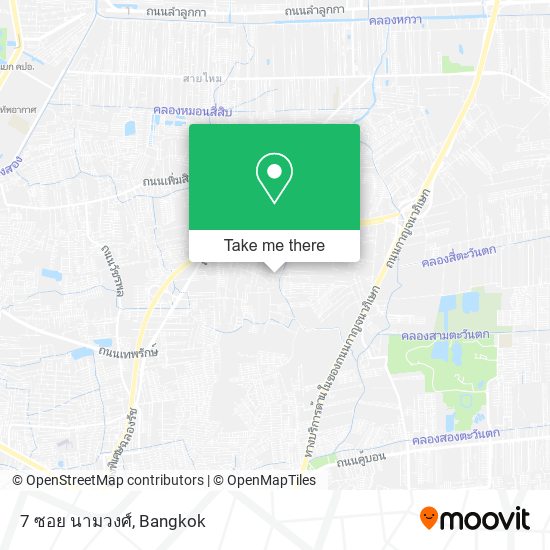 7 ซอย นามวงศ์ map
