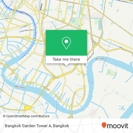 Bangkok Garden Tower A map