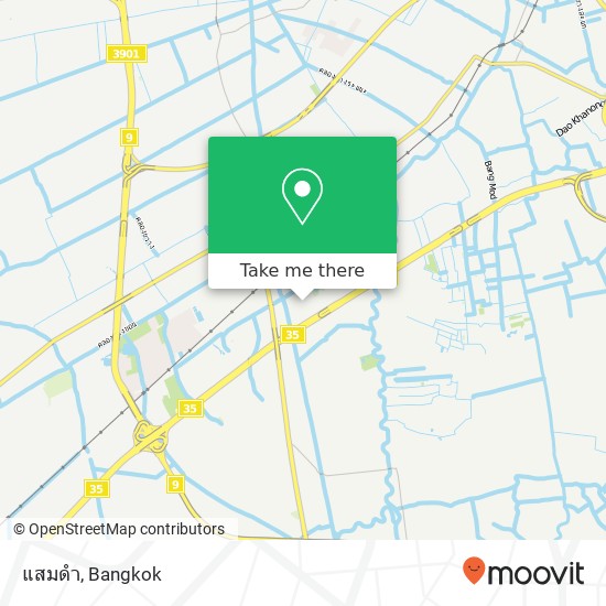 แสมดำ map