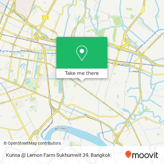 Kunna @ Lemon Farm Sukhumwit 39 map