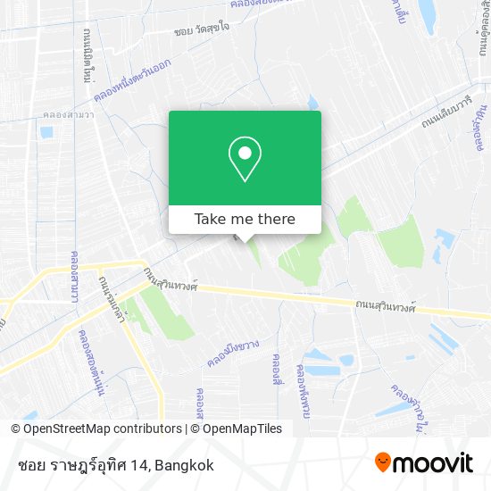 ซอย ราษฎร์อุทิศ 14 map