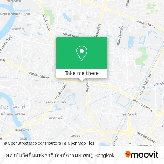 สถาบันวัคซีนแห่งชาติ (องค์การมหาชน) map