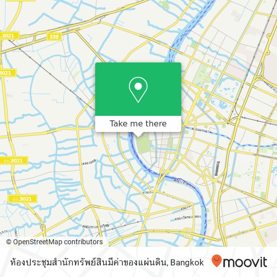 ห้องประชุมสำนักทรัพย์สินมีค่าของแผ่นดิน map