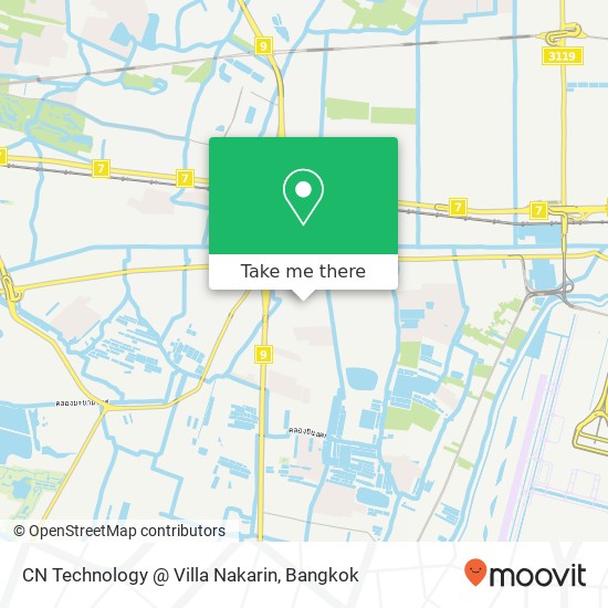 CN Technology @ Villa Nakarin map