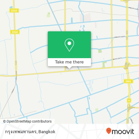 กรุงเทพมหานคร map