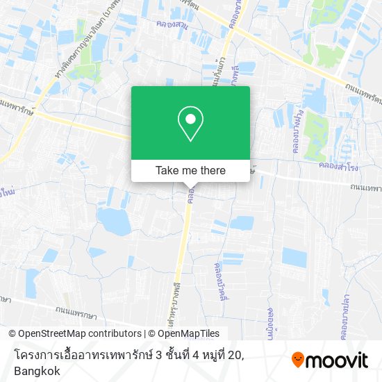 โครงการเอื้ออาทรเทพารักษ์ 3 ชั้นที่ 4 หมู่ที่ 20 map