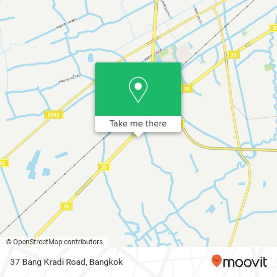 37 Bang Kradi Road map