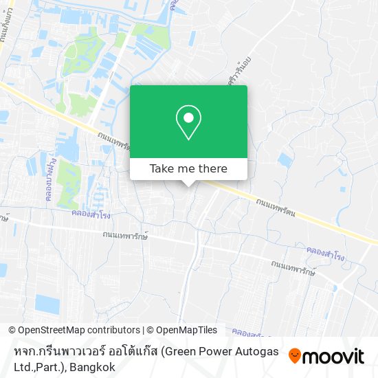 หจก.กรีนพาวเวอร์ ออโต้แก๊ส (Green Power Autogas Ltd.,Part.) map