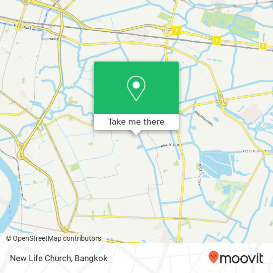 New Life Church map