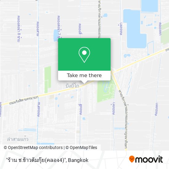 "ร้าน ช.ข้าวต้มกุ๊ย(คลอง4)" map