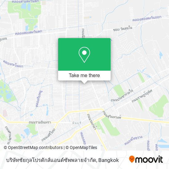 บริษัทชัยกุลโปรดักส์แอนด์ซัพพลายจำกัด map