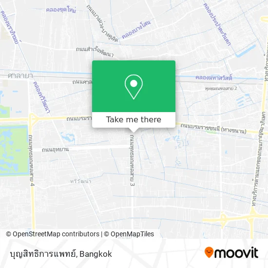 บุญสิทธิการแพทย์ map
