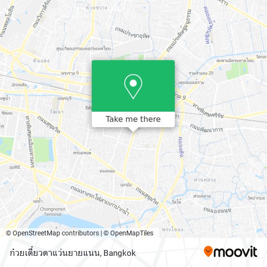 ก๋วยเตี๋ยวตาแว่นยายแนน map