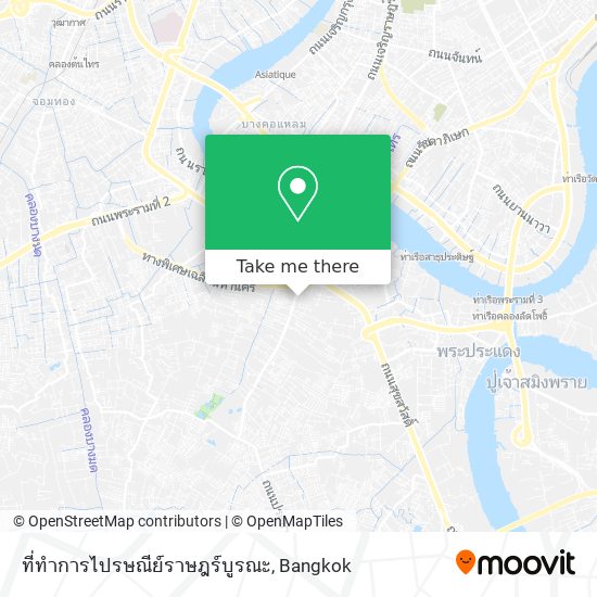 ที่ทำการไปรษณีย์ราษฎร์บูรณะ map