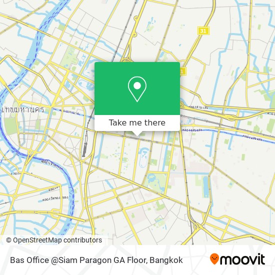 Bas Office @Siam Paragon GA Floor map